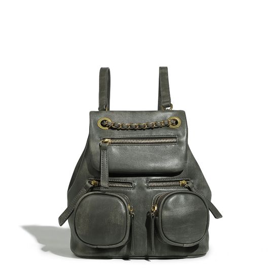 Dark Green Backpack